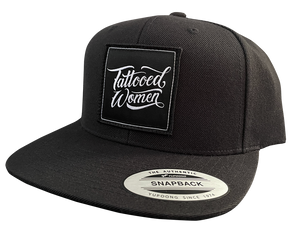 Tattooed Women Script Logo - Snapback