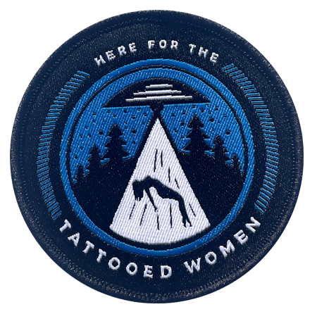 Here for the Tattooed Women Patch